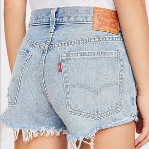 Levi’s Original 501 High-Waisted Denim Shorts